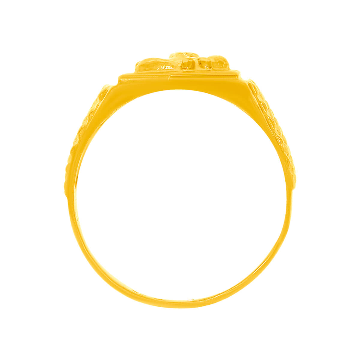 Elegent Signet Men 22K Gold Ring