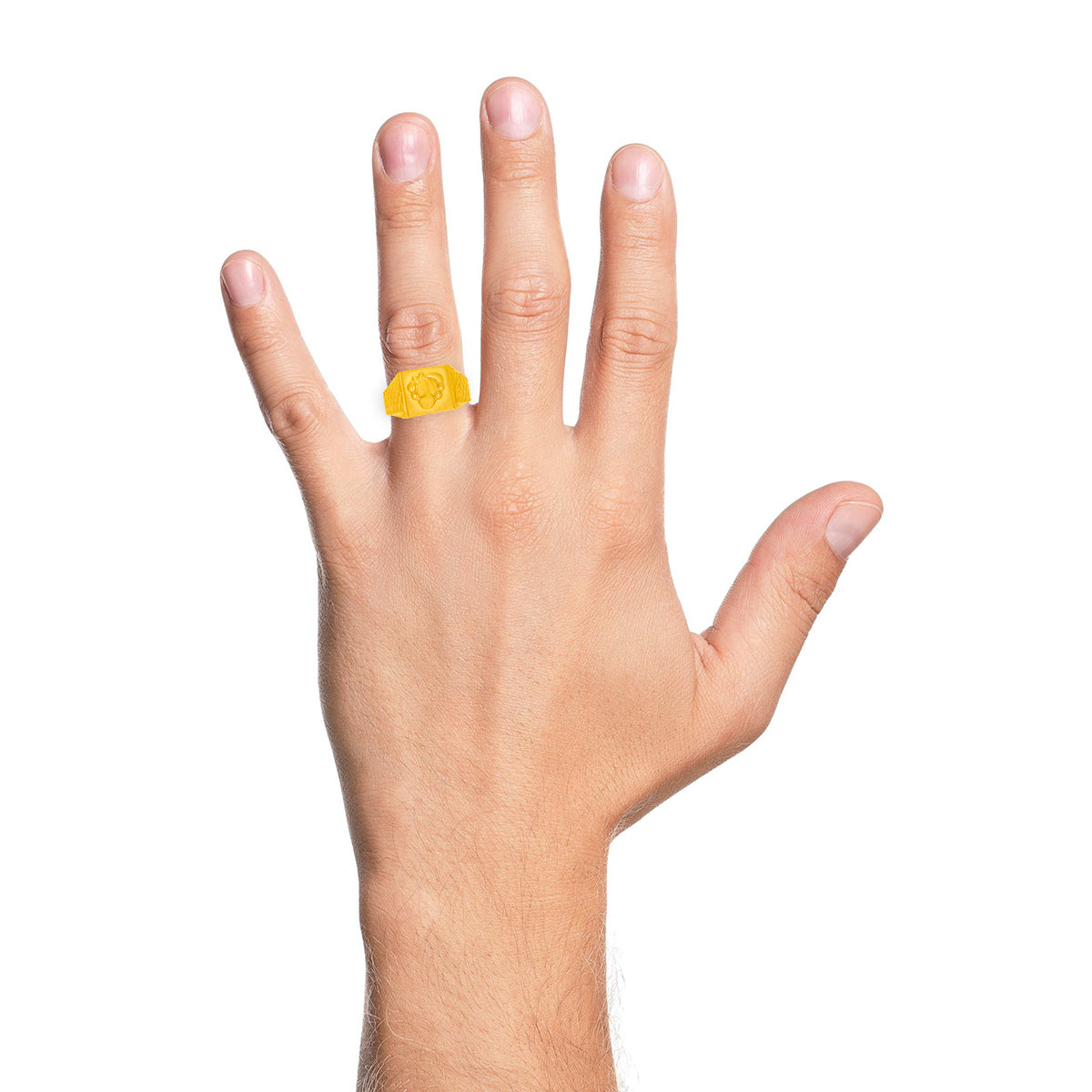 Elegent Signet Men 22K Gold Ring