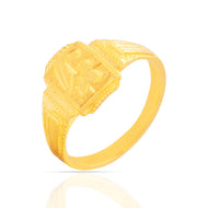 Finely Crafted Gold Ring for Men 22K