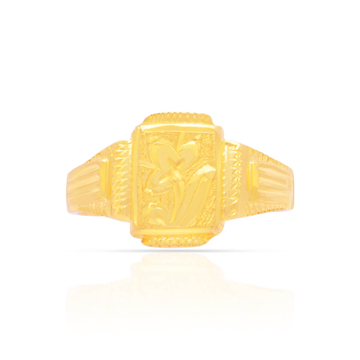 Finely Crafted Gold Ring for Men 22K