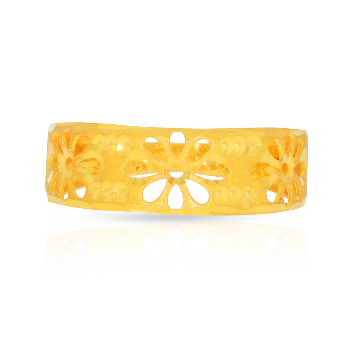 Charming Flower Gold Women Ring