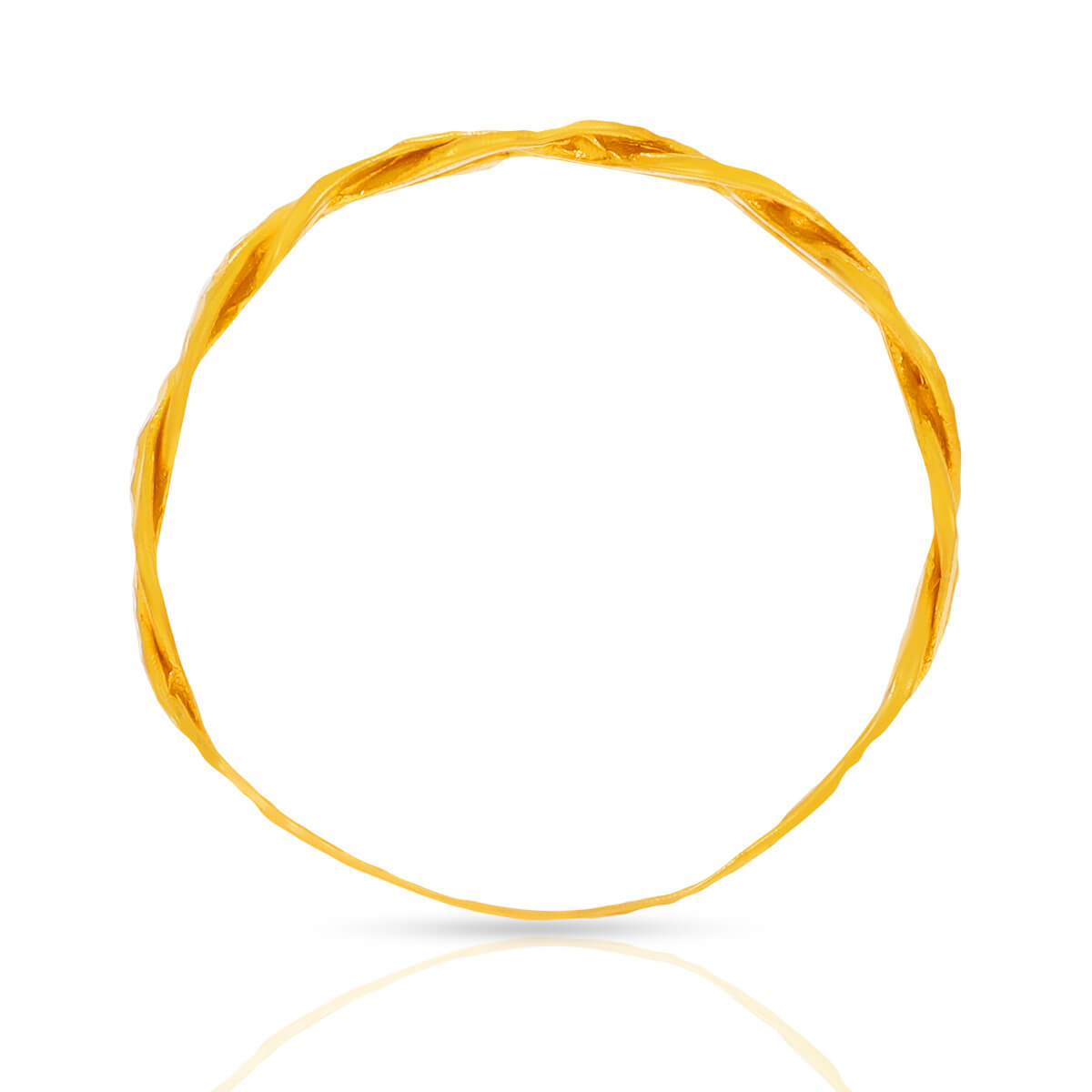 Contmeporary Sleek Gold Ring for Women