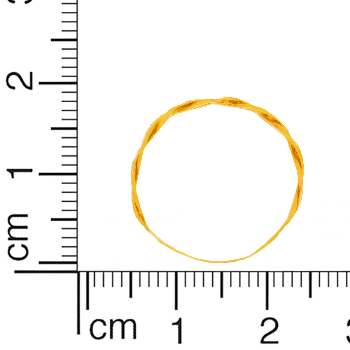 Contmeporary Sleek Gold Ring for Women