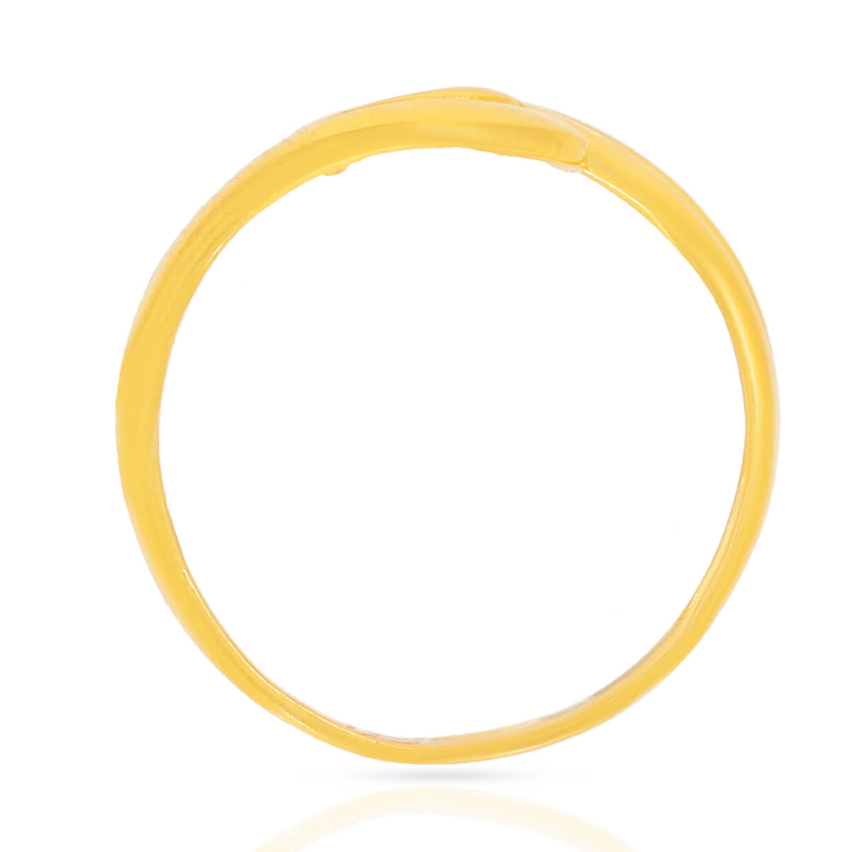 Modern Swirl Gold Women Ring