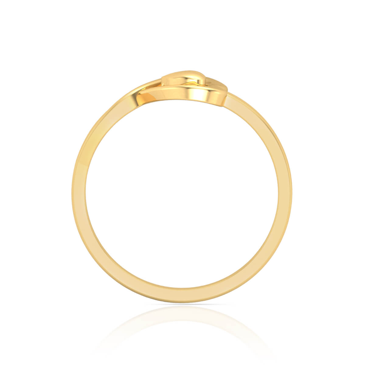 Glamorous Hearts Gold Women Ring