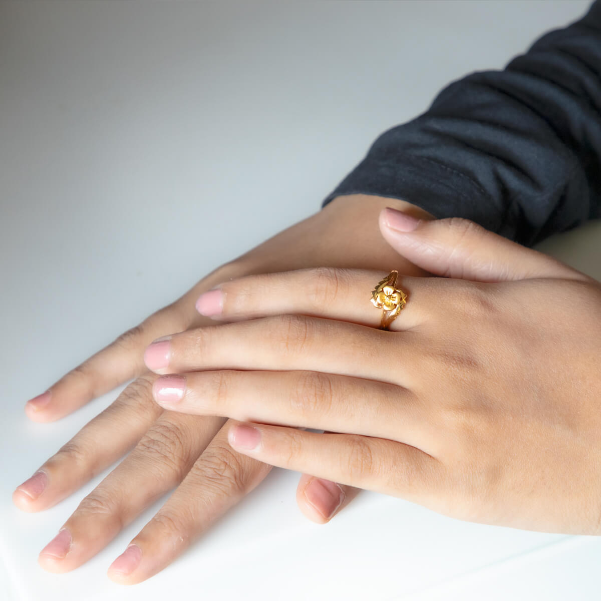 Clover Splendour Gold Ring