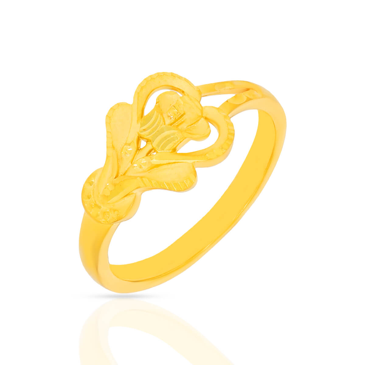 Luminous Grace Gold Ring for Women