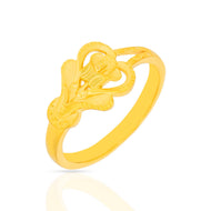 Luminous Grace Gold Ring for Women