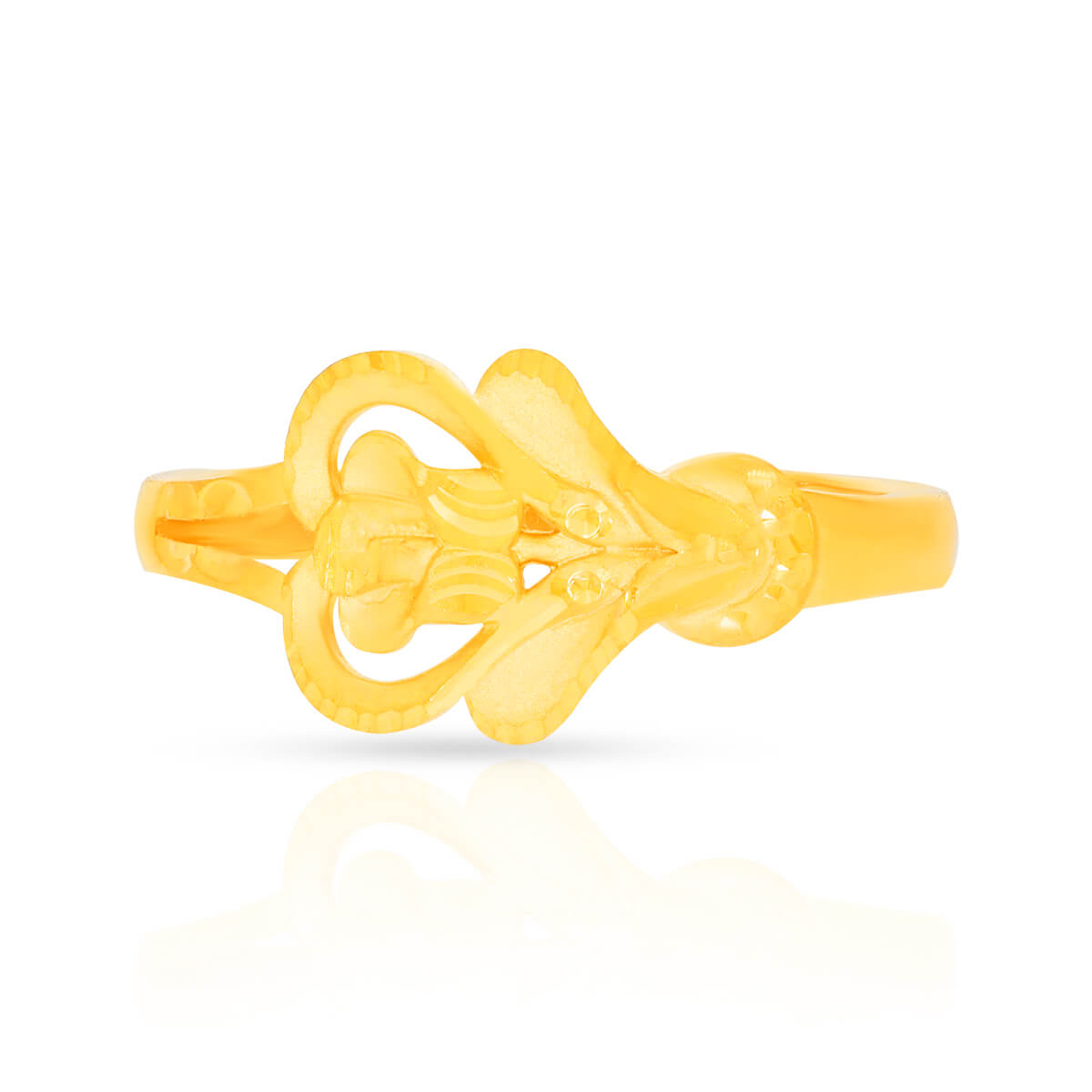 Luminous Grace Gold Ring for Women