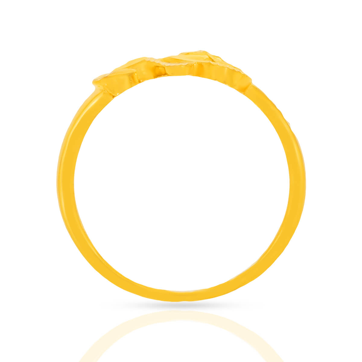 Luminous Grace Gold Ring for Women