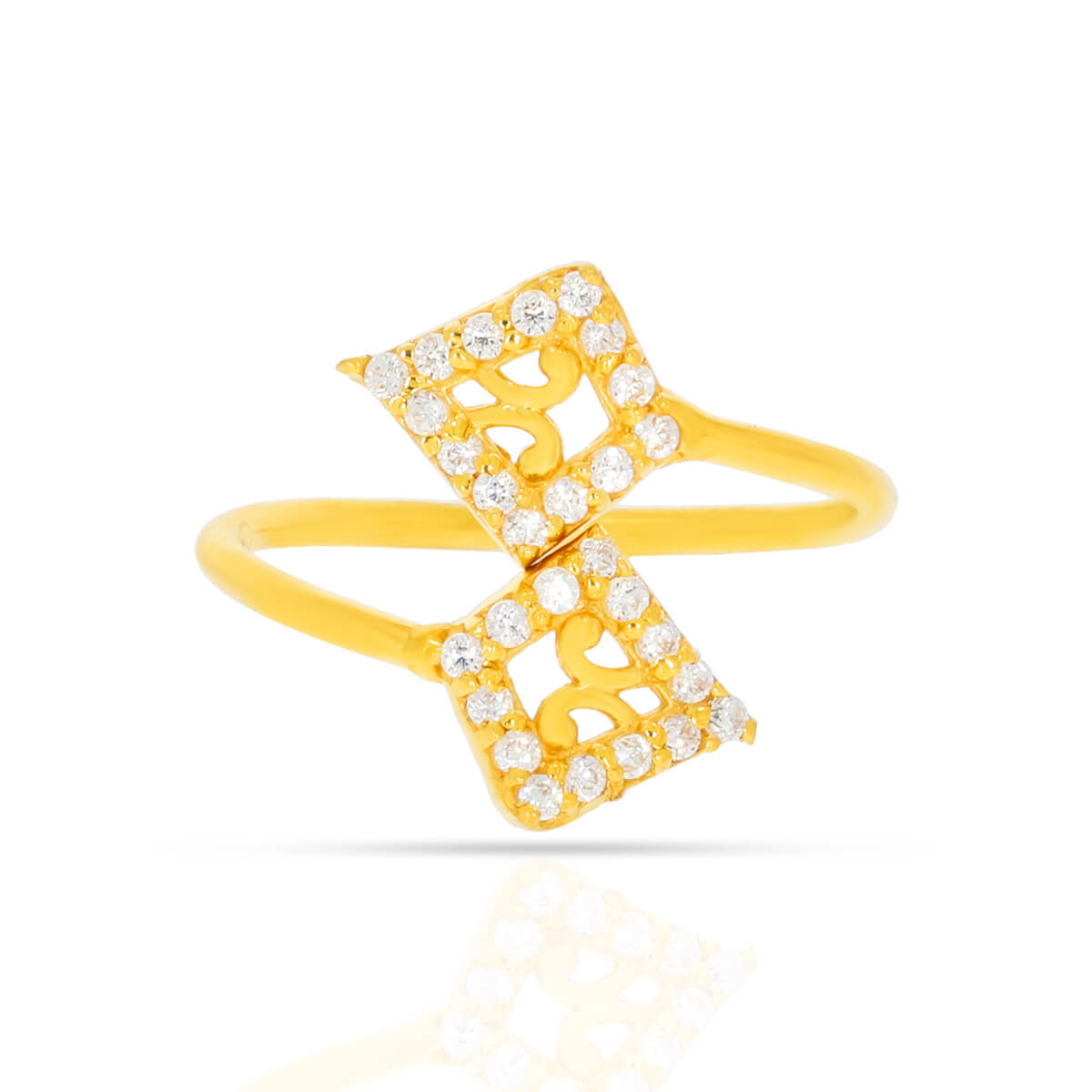 Modern Elegance Gold Ring for Women