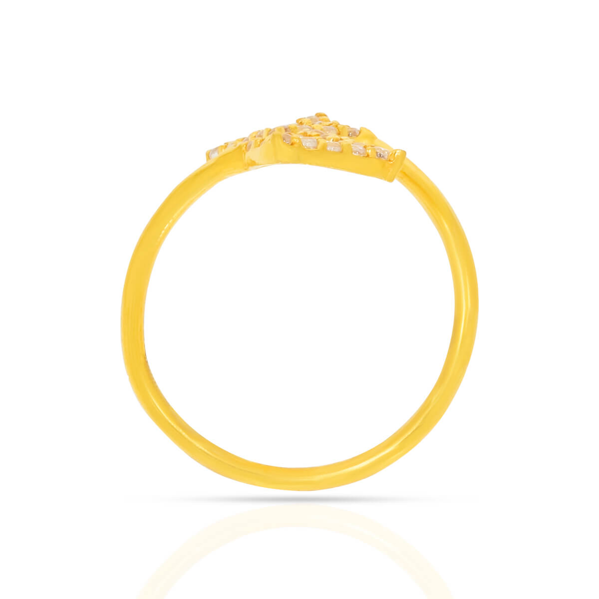Modern Elegance Gold Ring for Women