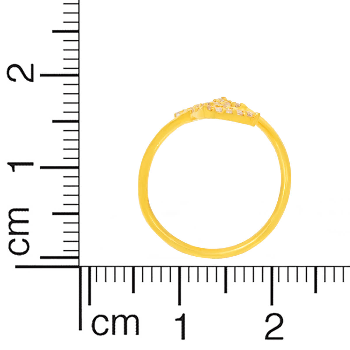 Modern Elegance Gold Ring for Women