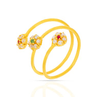 Cheerful Charm Gold Women Ring