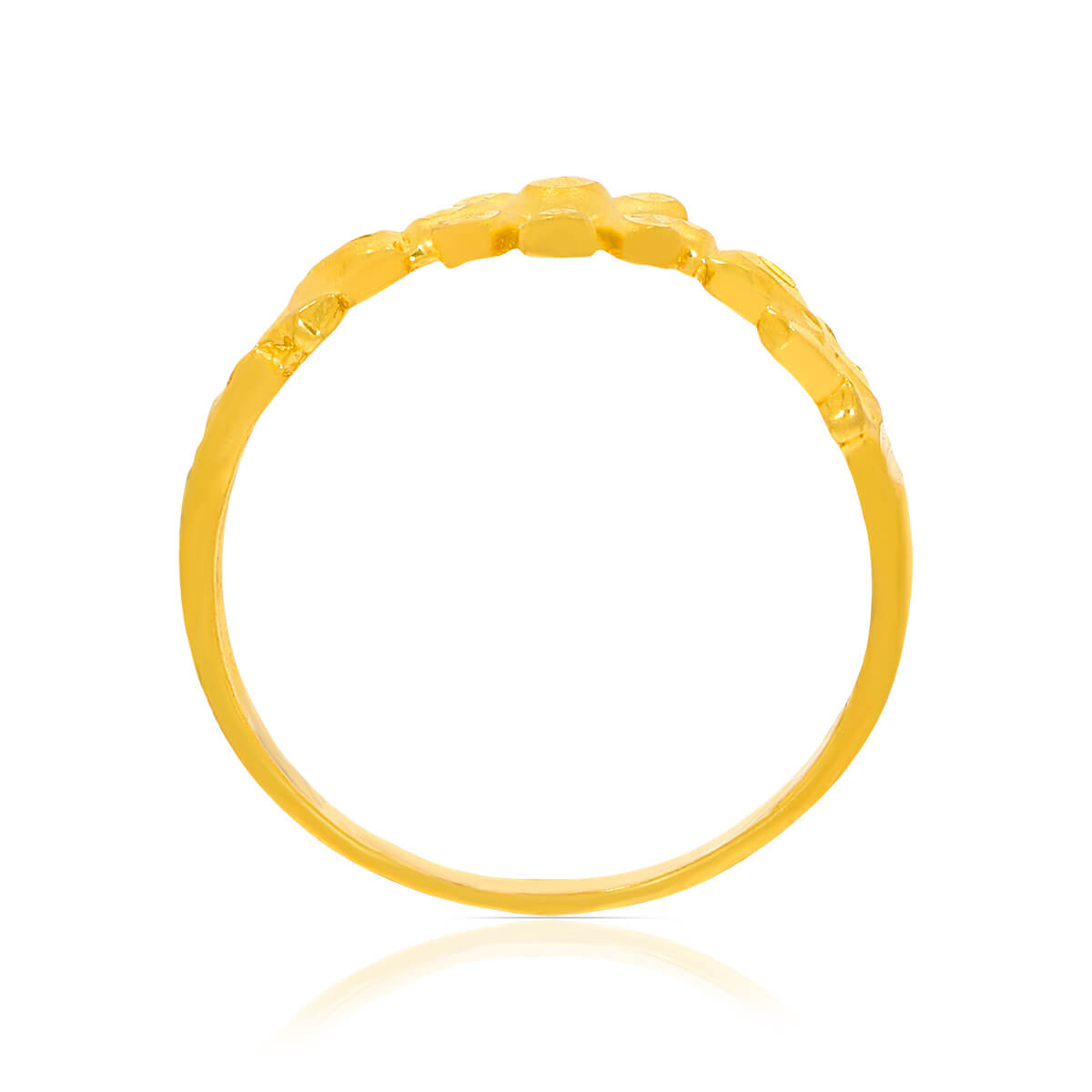 Sunshine Radiance Gold Ring for Women