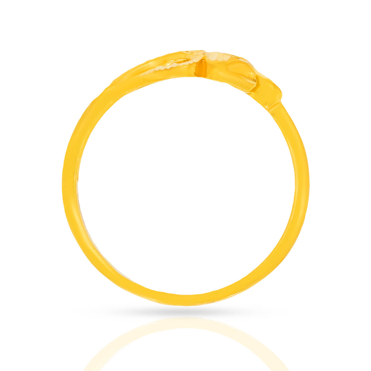 Charming Glow Gold Ring