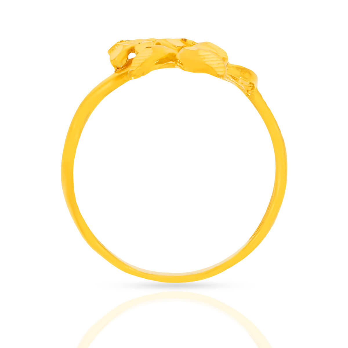Precious Flora Charm Gold Women Ring