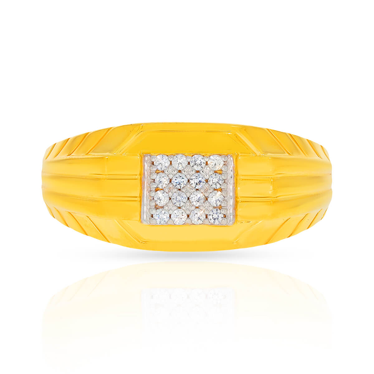 Opulent Serenade Gold Ring