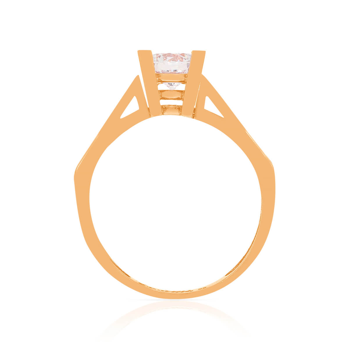 Delicate Shine Gold Ring For Women
