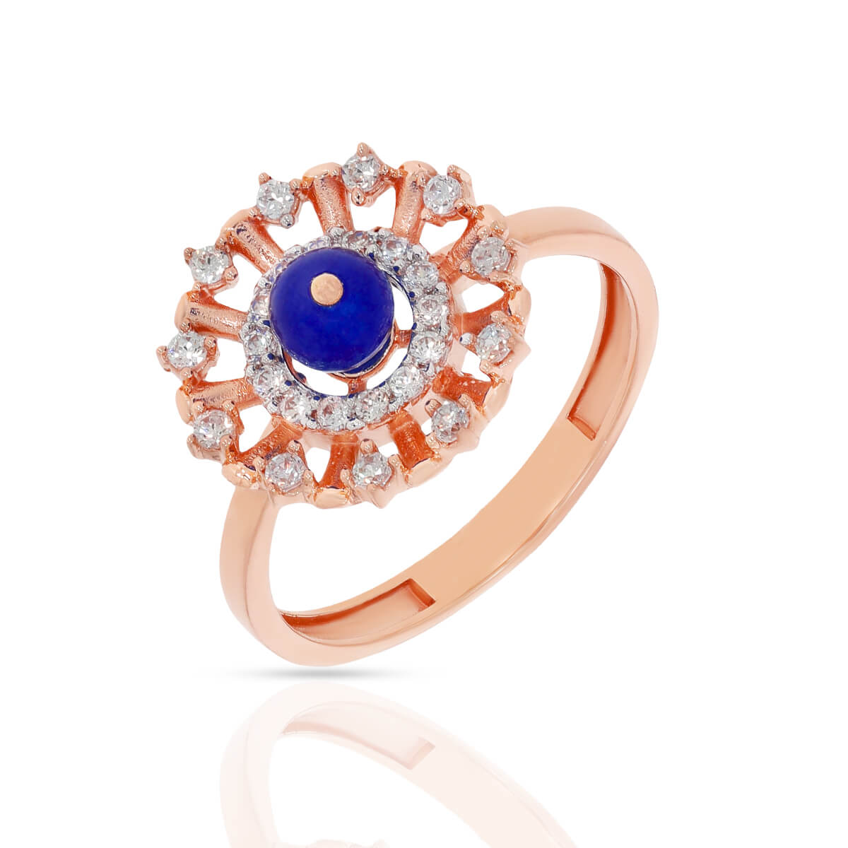 Chroma Flora Glow Gold Ring for Women