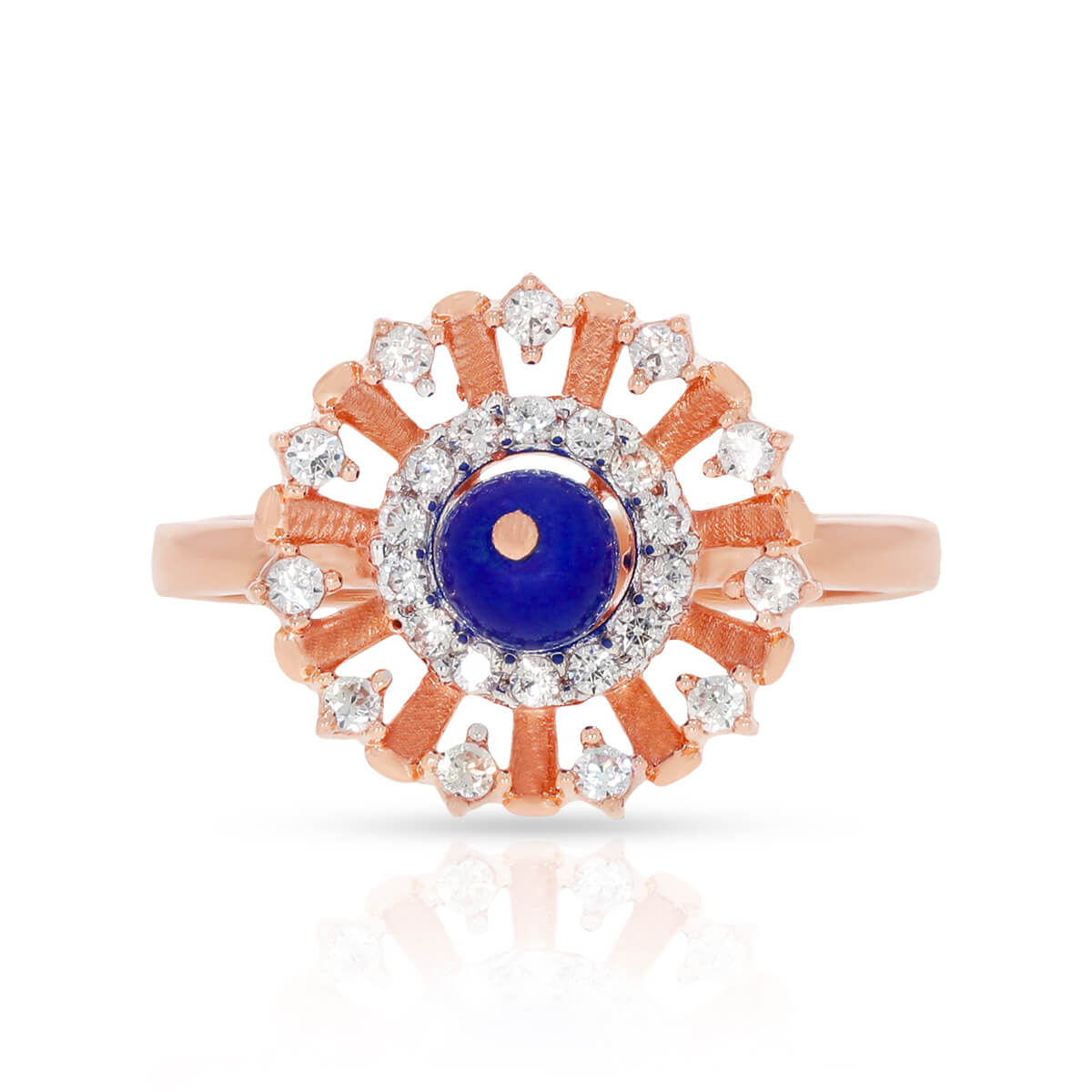 Chroma Flora Glow Gold Ring for Women