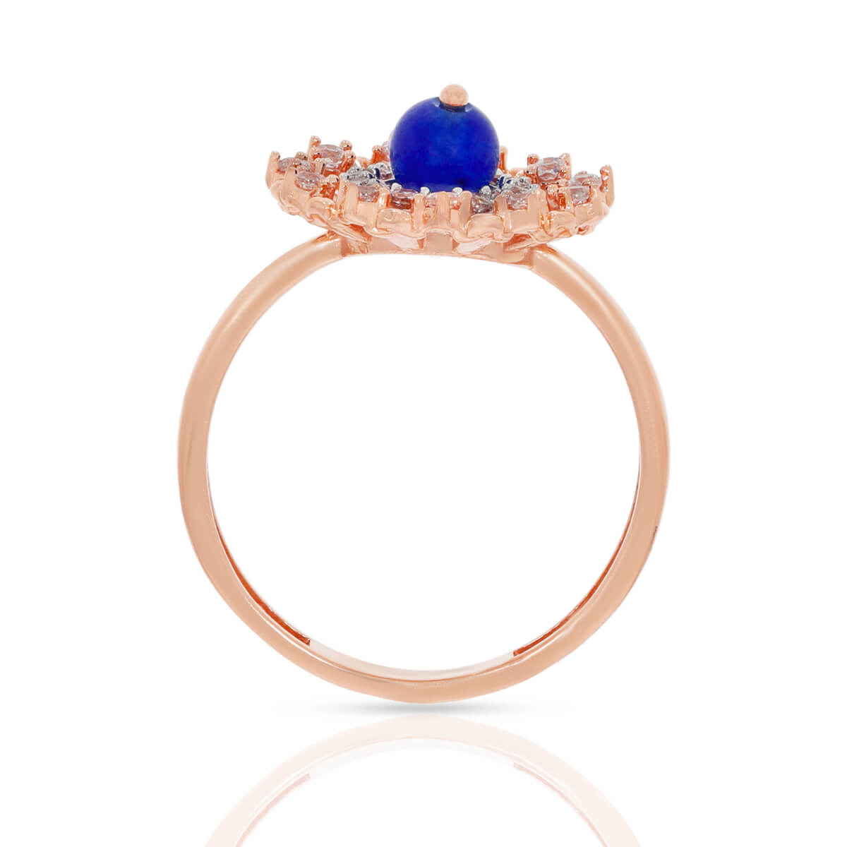 Chroma Flora Glow Gold Ring for Women