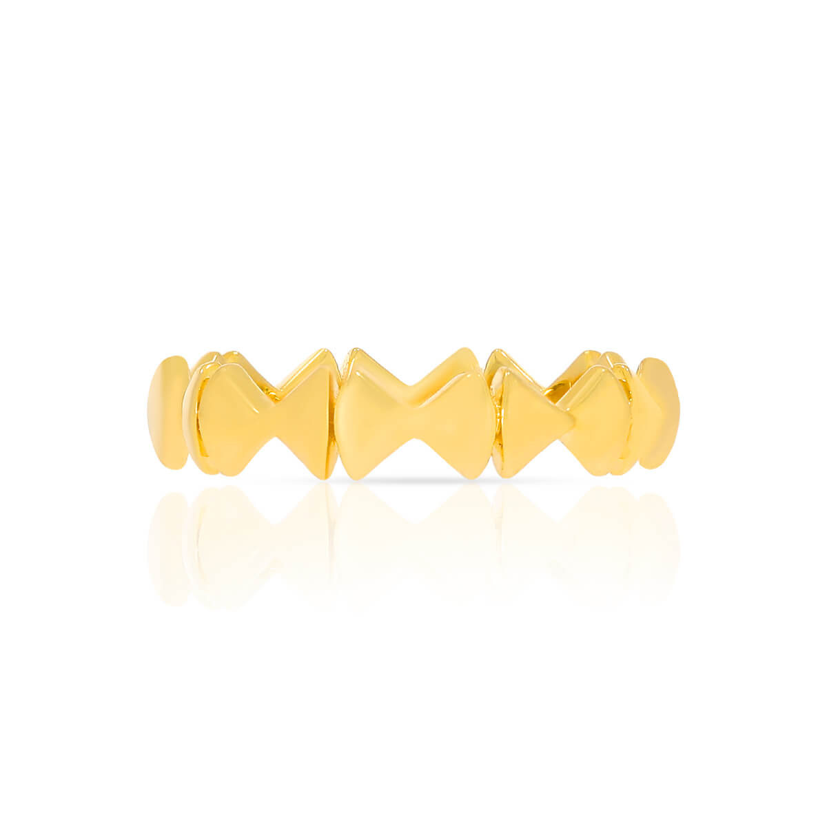 Modern Iconic Gold Women Ring