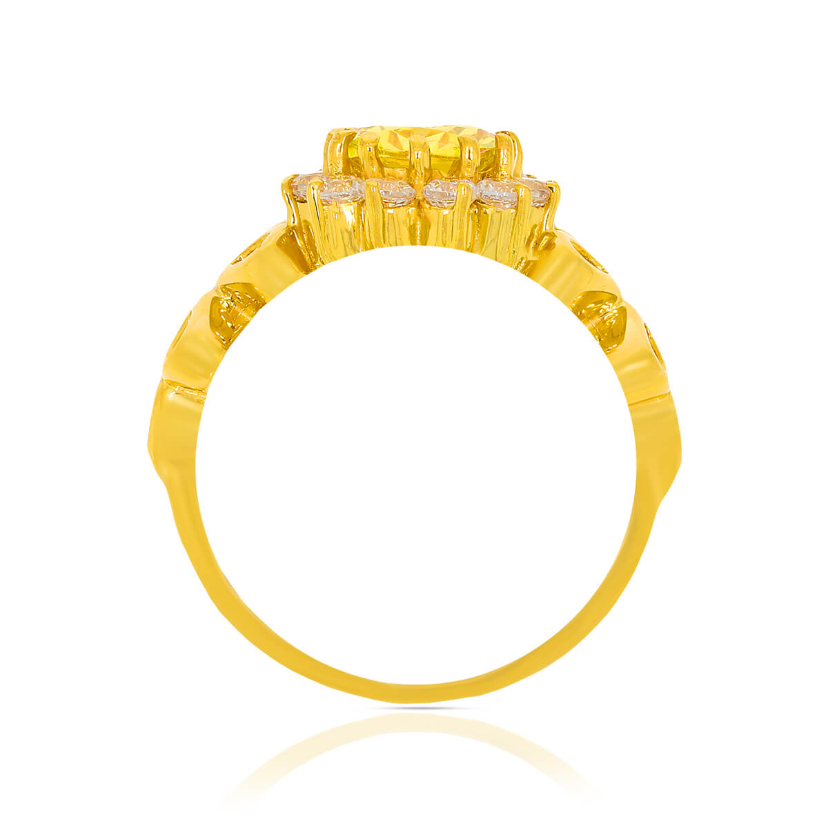 Dazzling Grace Gold Ring for Women