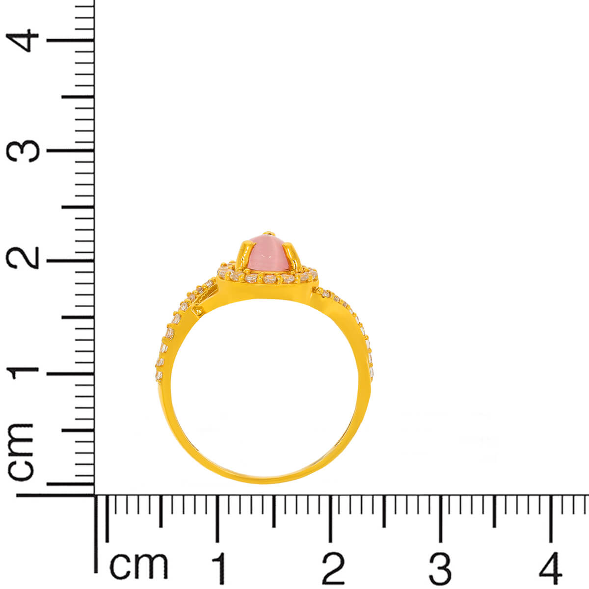 Soft Dazzle Gold Women Ring