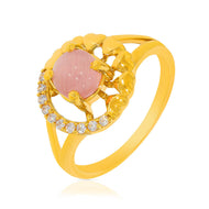 Alluring Charm Gold Women Ring