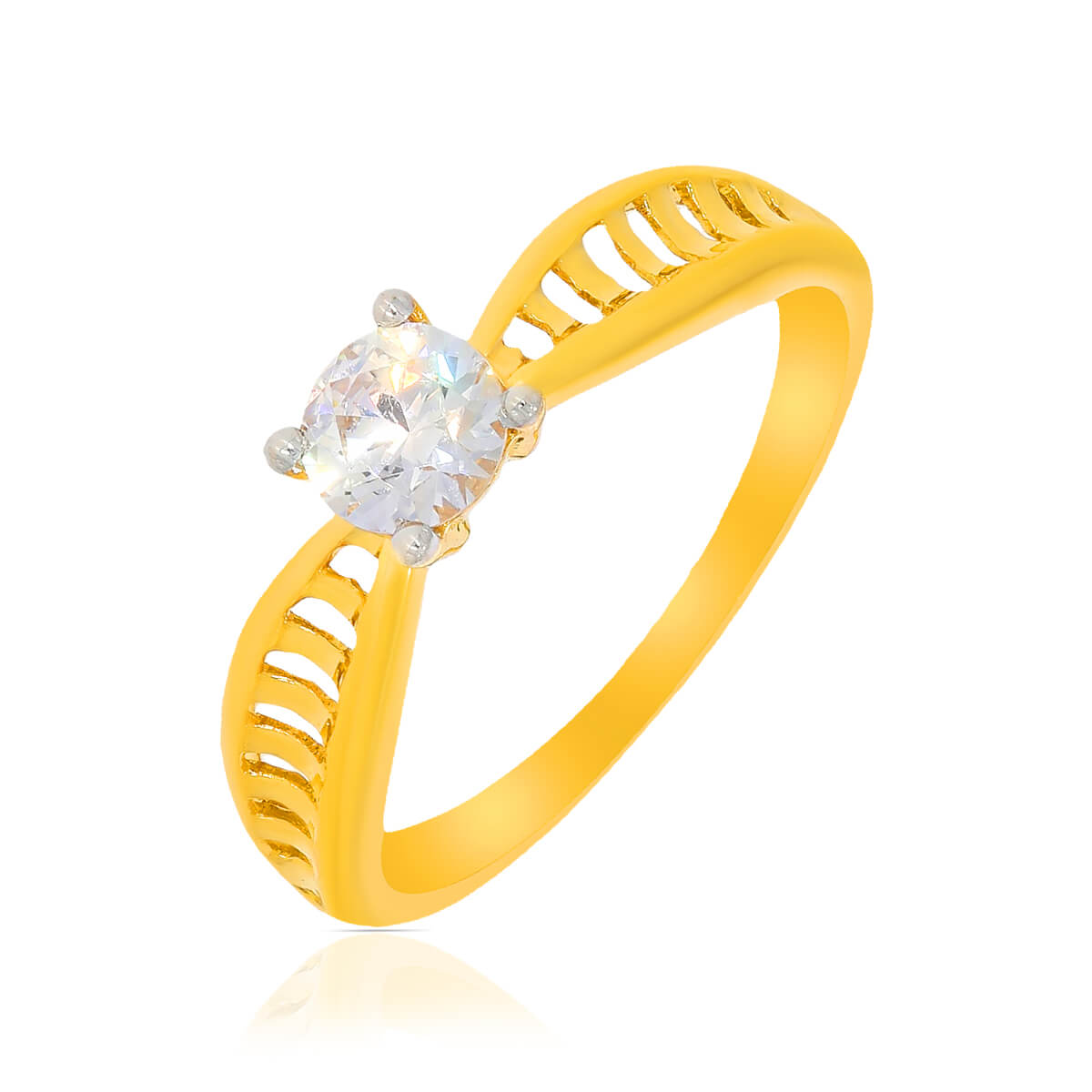 Shiny Elegant Gold Ring for Women