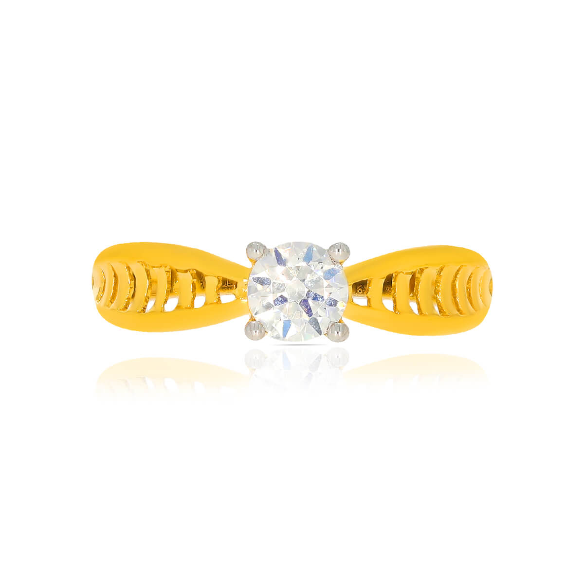 Shiny Elegant Gold Ring for Women