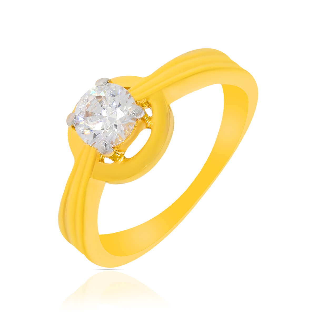 Vibrant Bold Gold Ring for Women