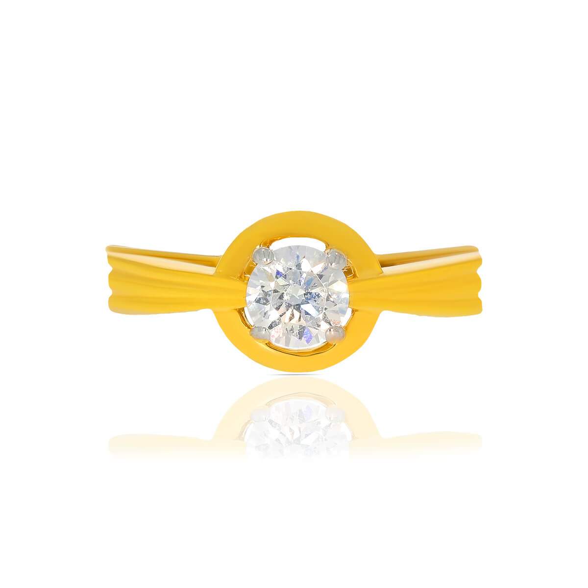 Vibrant Bold Gold Ring for Women