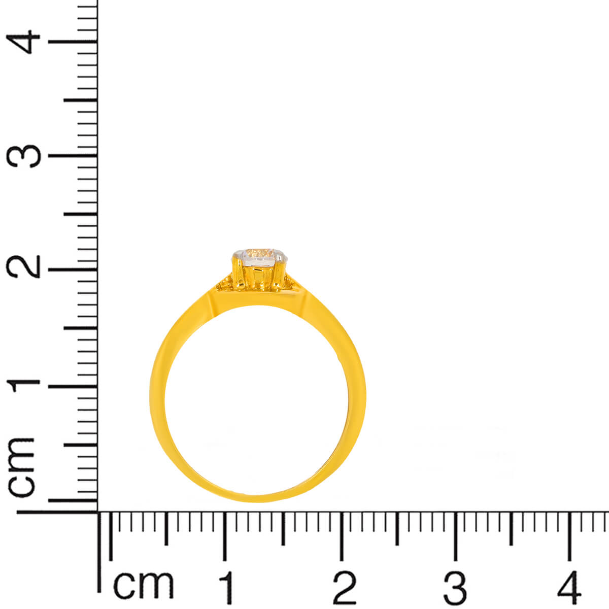 Vibrant Bold Gold Ring for Women