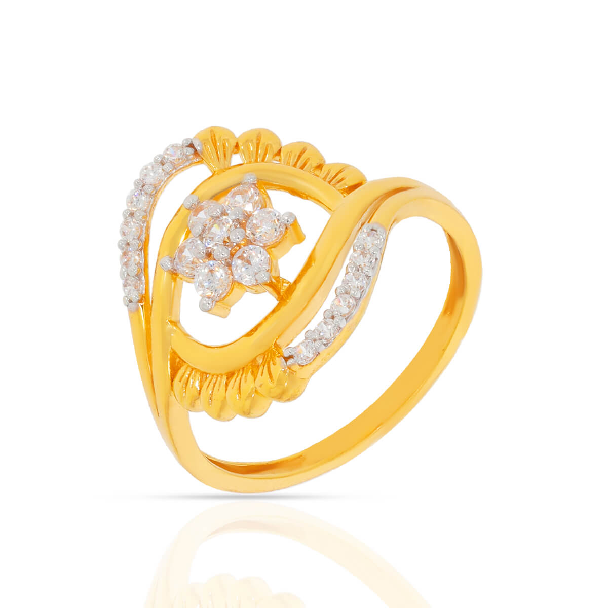 Marvelous Radiance Gold Engagement Ring for Women