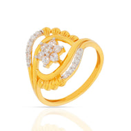 Marvelous Radiance Gold Engagement Ring for Women