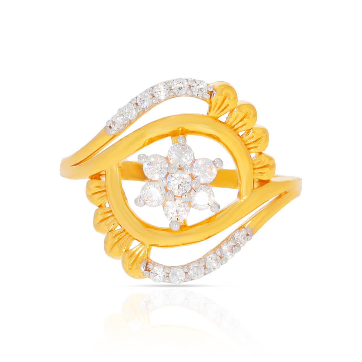 Marvelous Radiance Gold Engagement Ring for Women