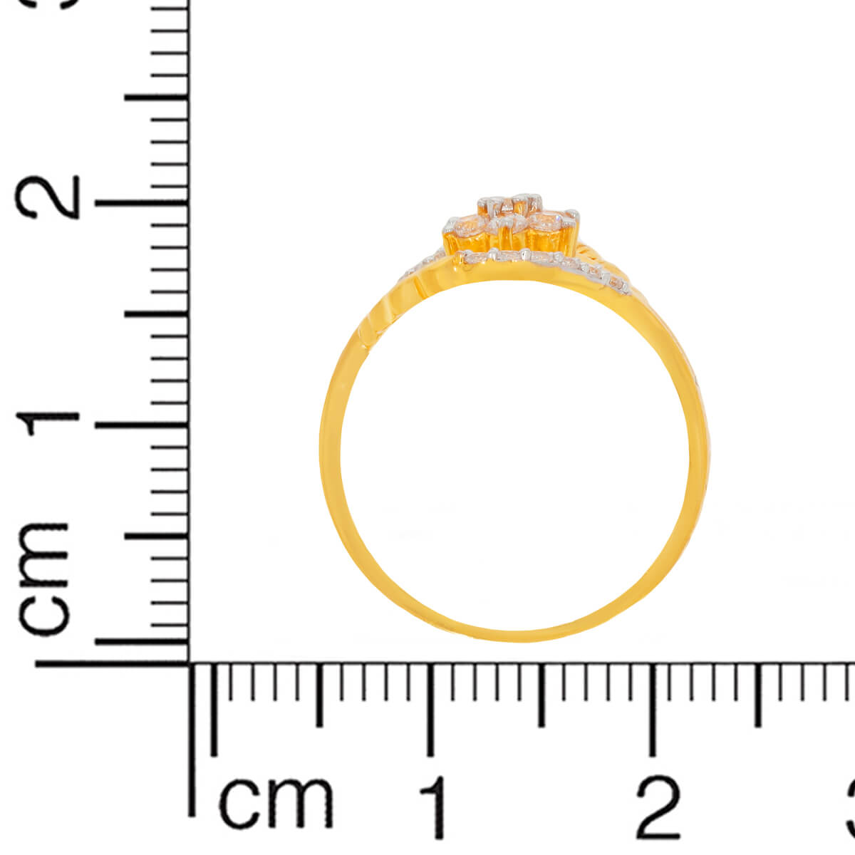 Marvelous Radiance Gold Engagement Ring for Women