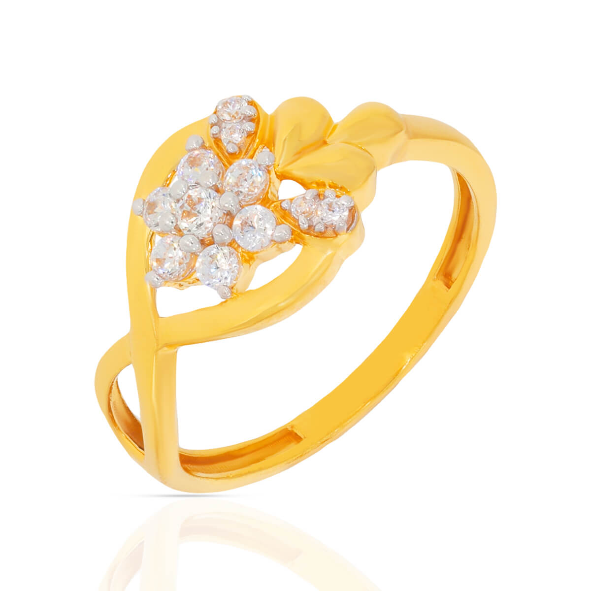 Gentle Charm Gold Women Ring