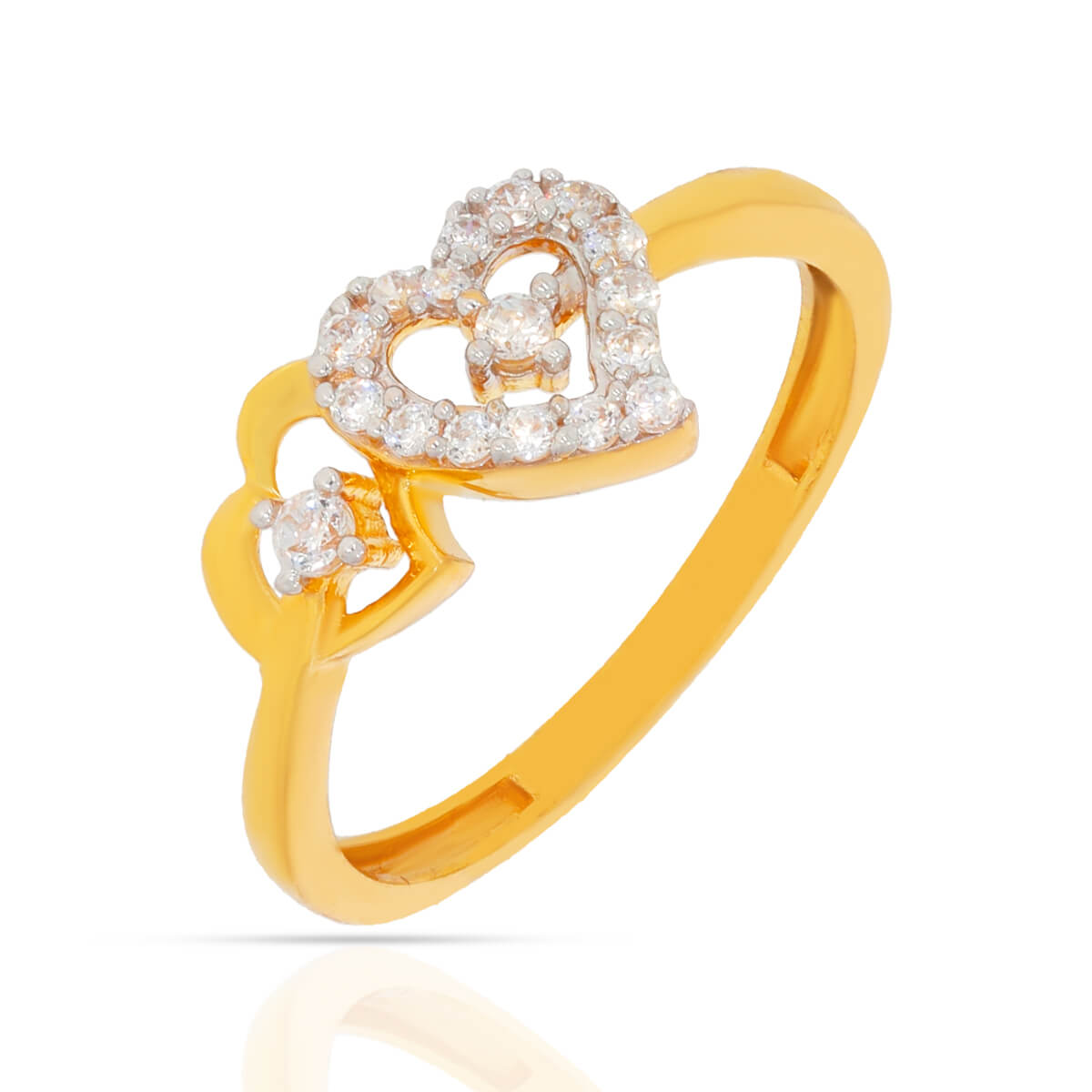 Warm Charm Gold Ring for Women