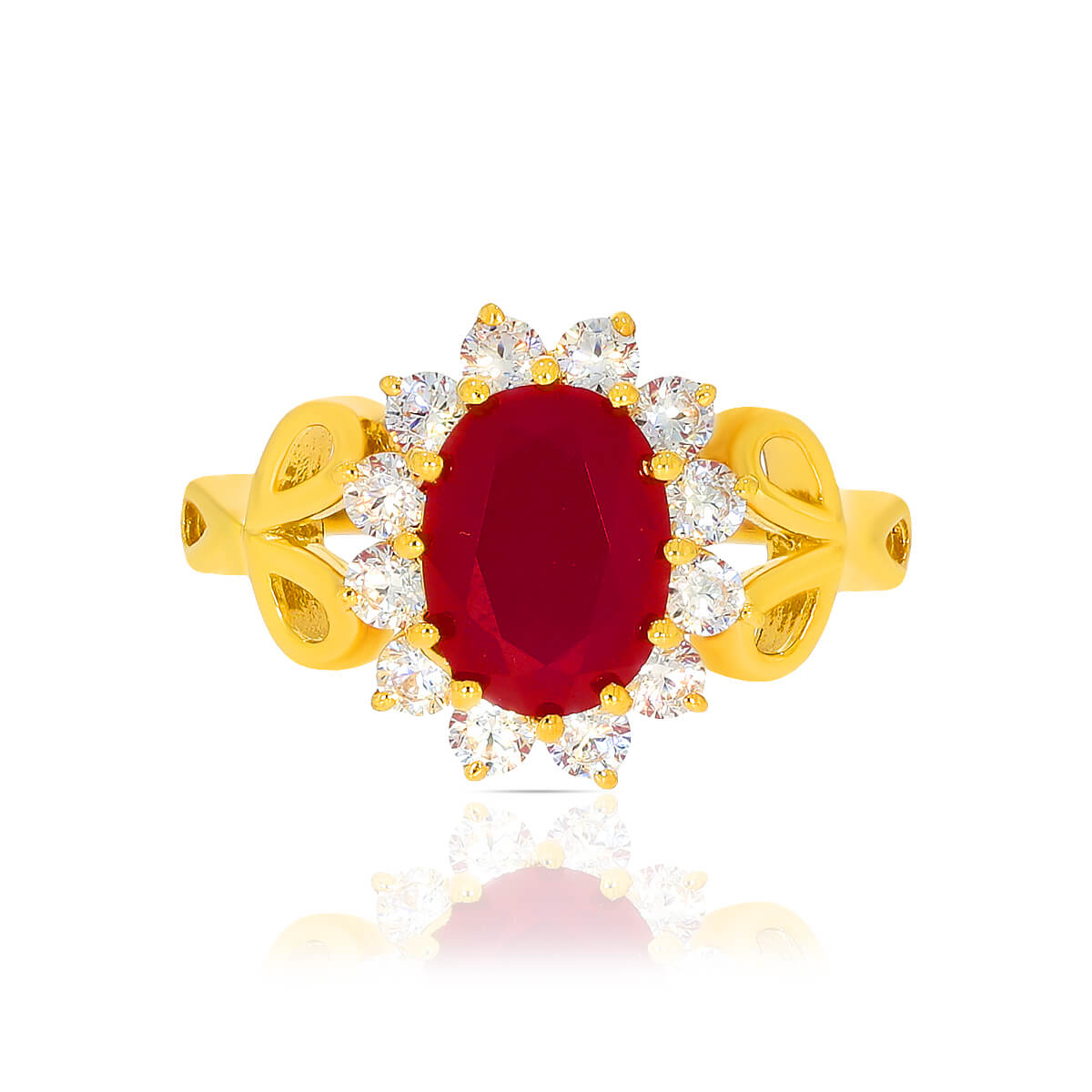 Crimson Grace Gold Women Ring