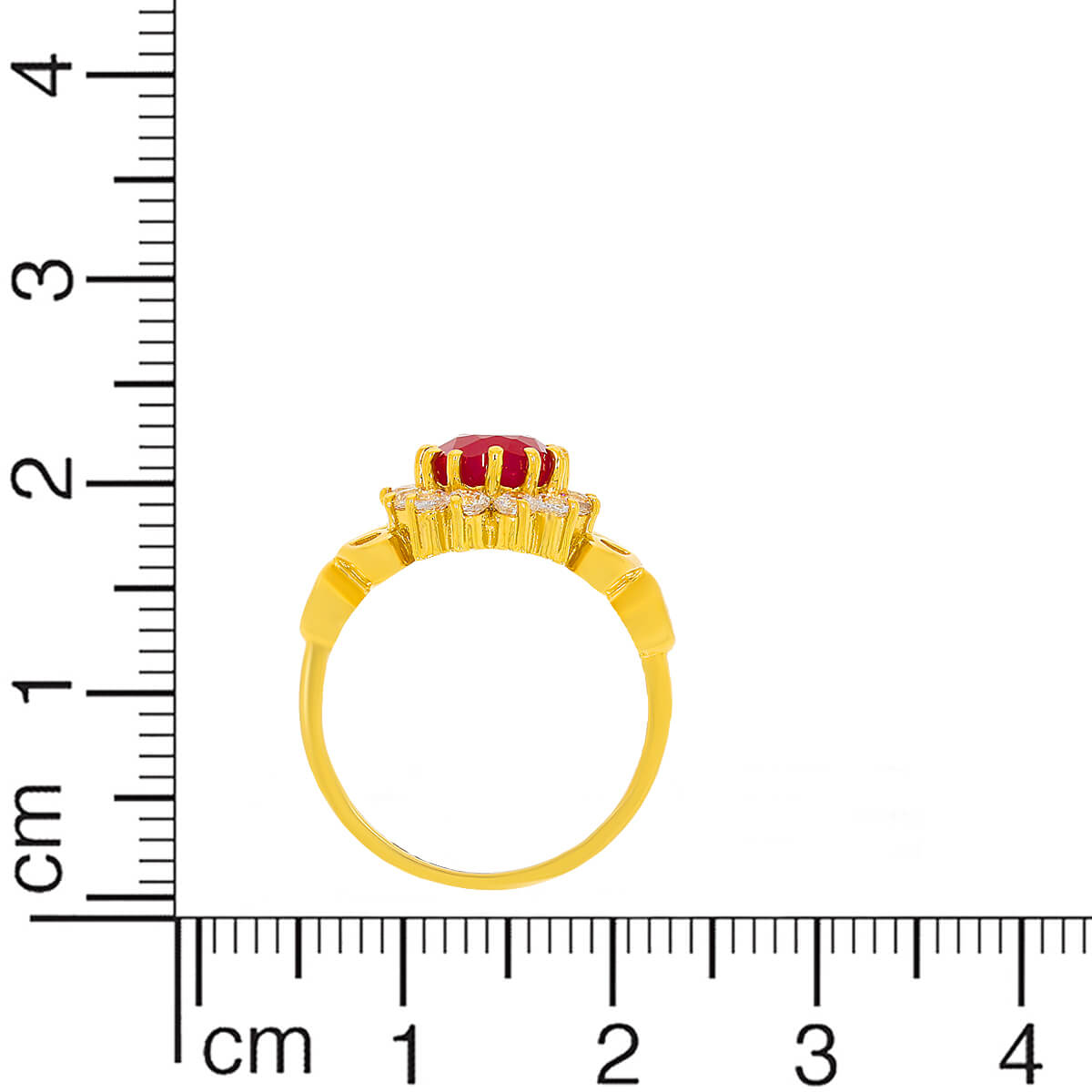 Crimson Grace Gold Women Ring