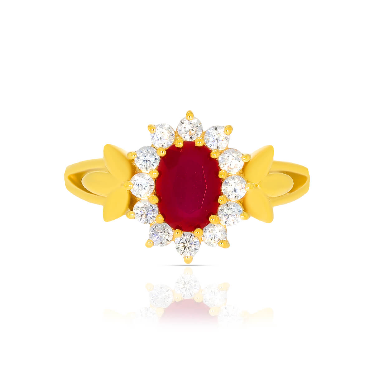 Charming Shine Gold Women Ring