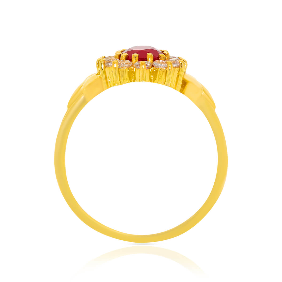 Charming Shine Gold Women Ring