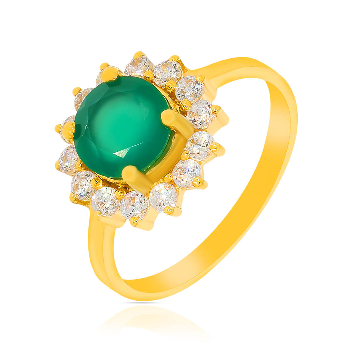 Shimmering Grace Gold Women Ring