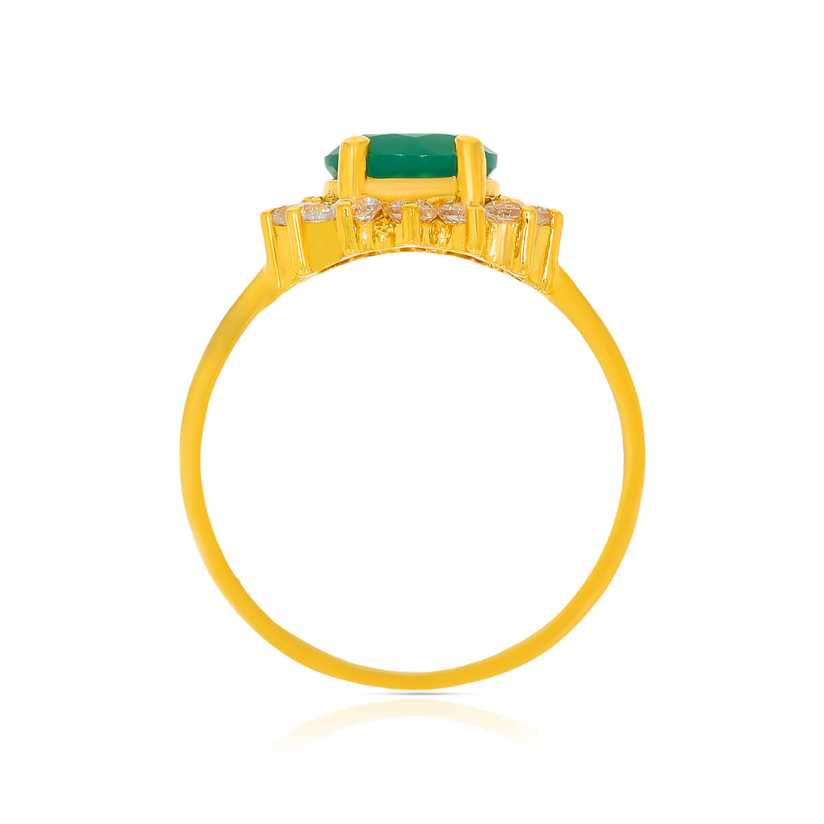 Shimmering Grace Gold Women Ring