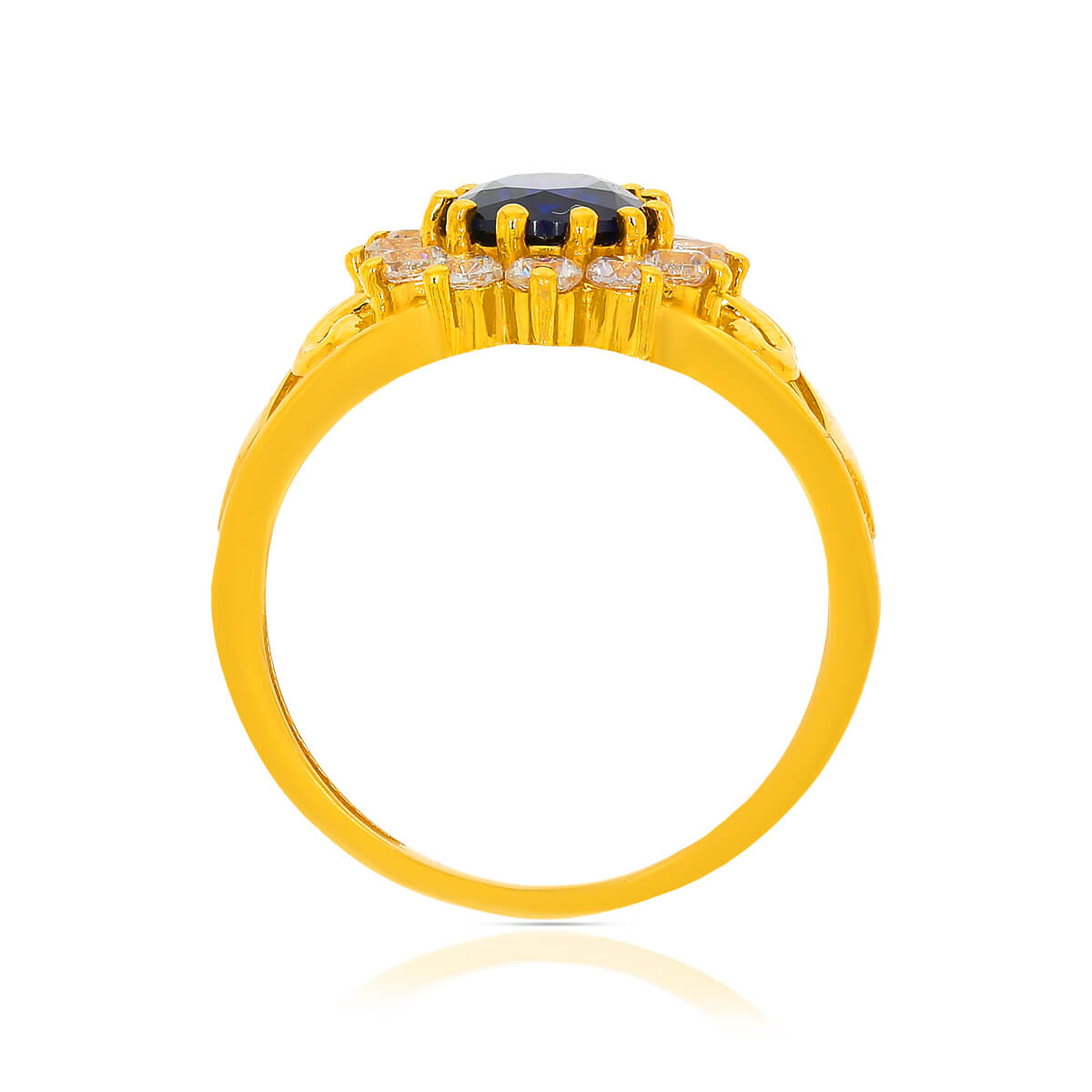 Dazzling Charm Gold Women Ring