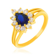 Radiant Charm Gold Women Ring
