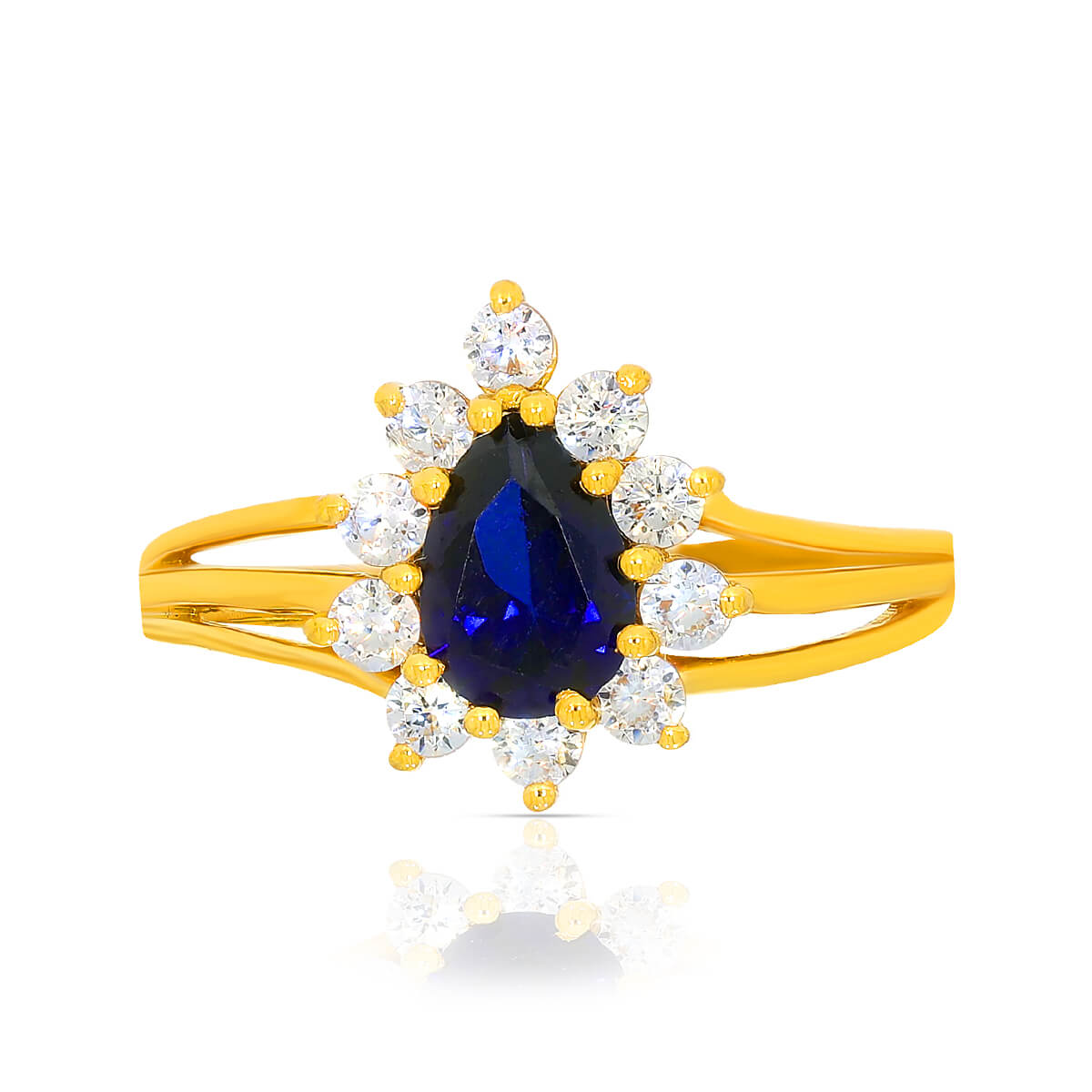 Radiant Charm Gold Women Ring